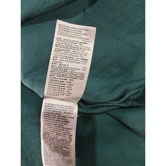 Gap Body women's green long sleeves button-down Blouse - small​ - Picture 9 of 11